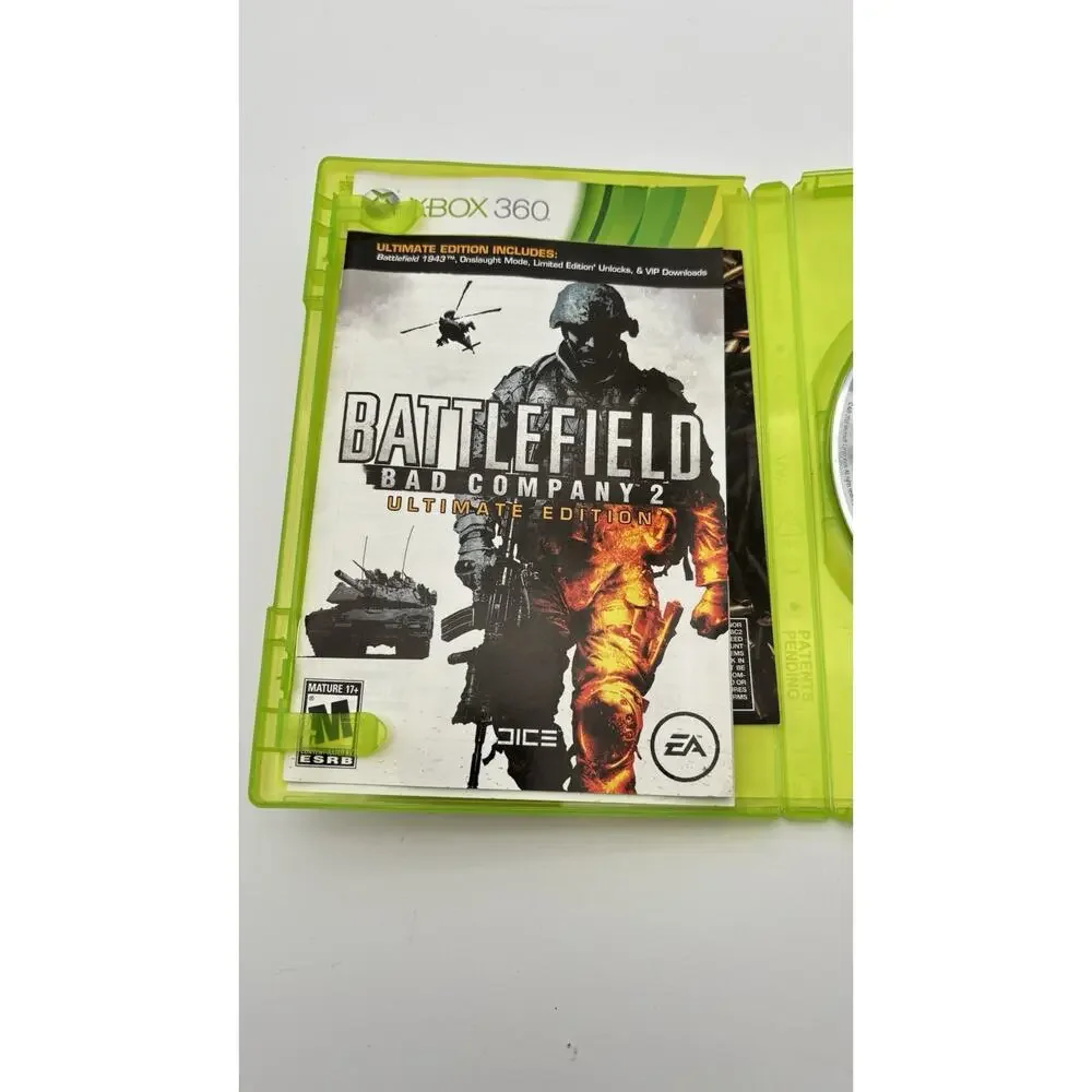Battlefield: Bad Company 2 (Microsoft Xbox 360, 2010) Complete and Tested